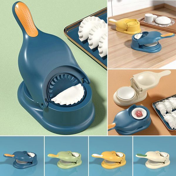 2 In 1 Dumpling Maker | Samosa Maker Without Box (Random Color) | Best Quality Samosa Maker - Image 2