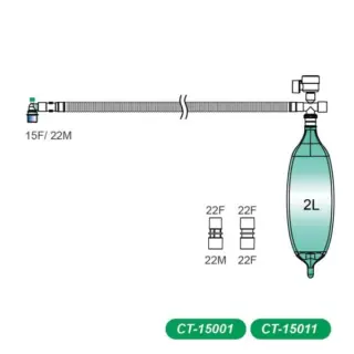 Buy Anesthesia Breathing Circuits in Pakistan: Mapleson D Bain Circuit