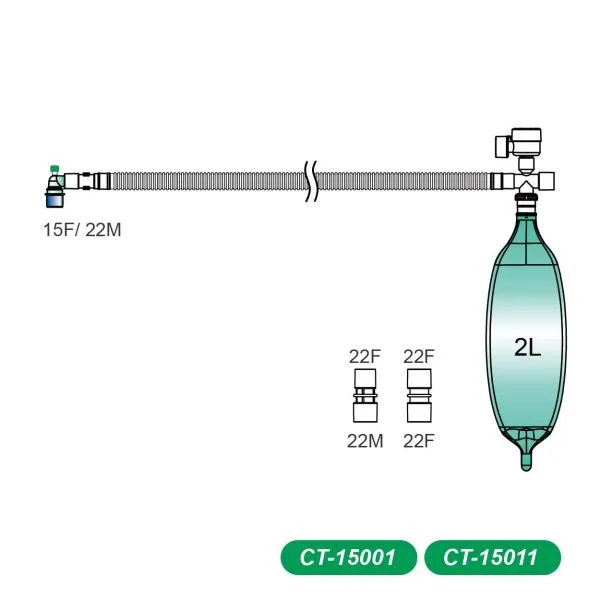 Buy Anesthesia Breathing Circuits in Pakistan: Mapleson D Bain Circuit
