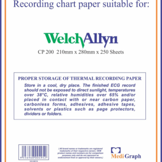 ECG Paper Welch Allyn CP 200 Price in Pakistan