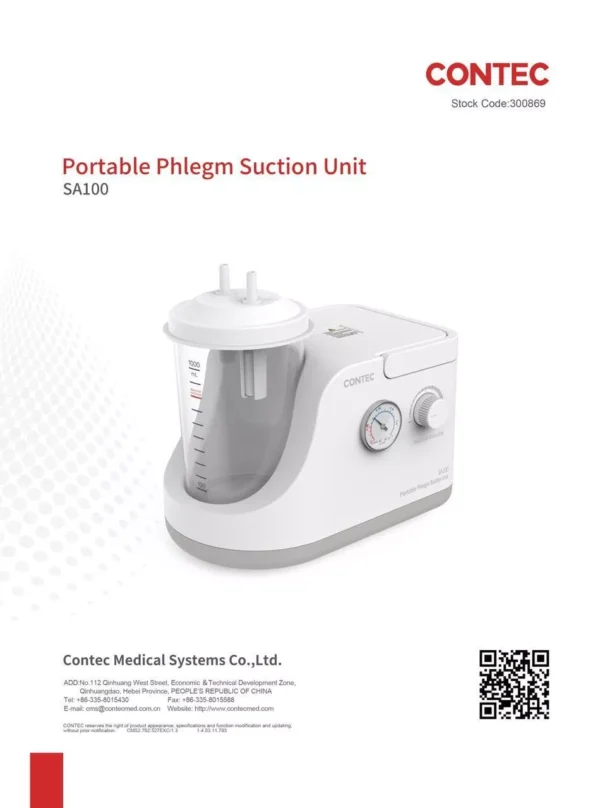 Buy Contec Medical Suction Machine – PRO VAC Suction Machine Price in Pakistan